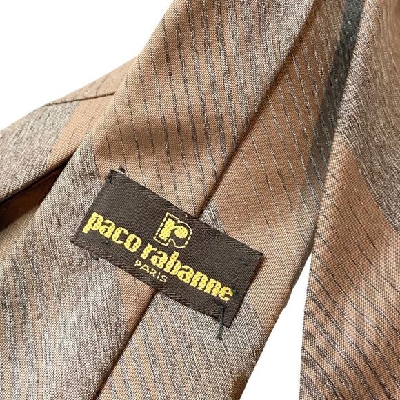 Vintage Paco Rabanne Paris Necktie - Picture 6 of 6